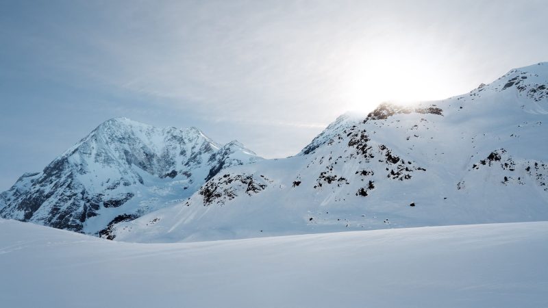 Snow Mountain Peak — Samsung Frame TV art