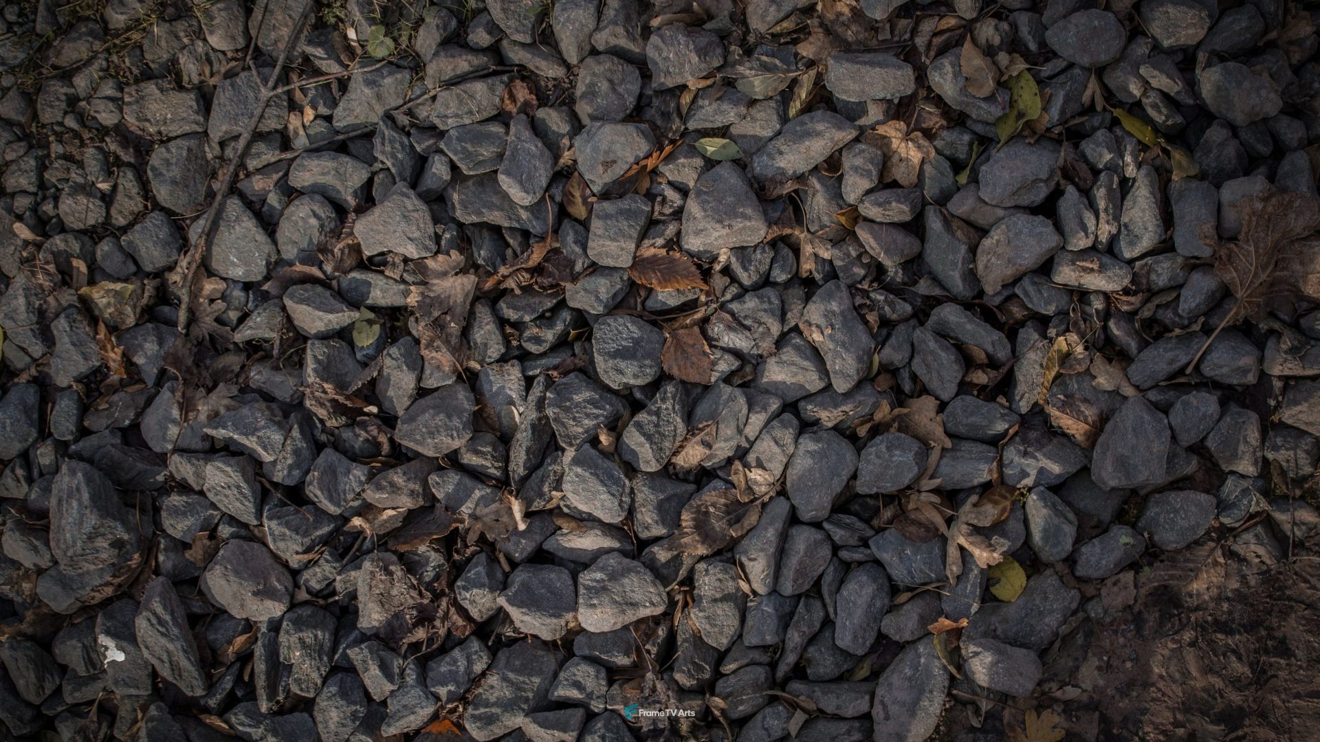Gravel walkway – background — Samsung Frame TV art