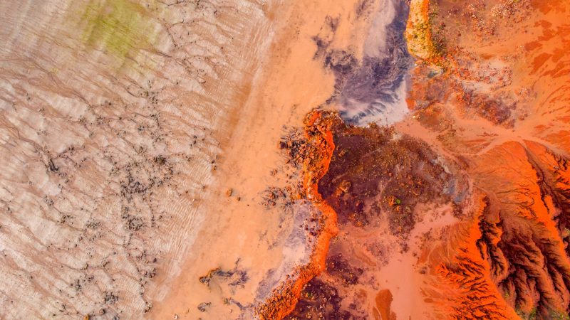 aerial photography of mountains during daytime — Samsung Frame TV art
