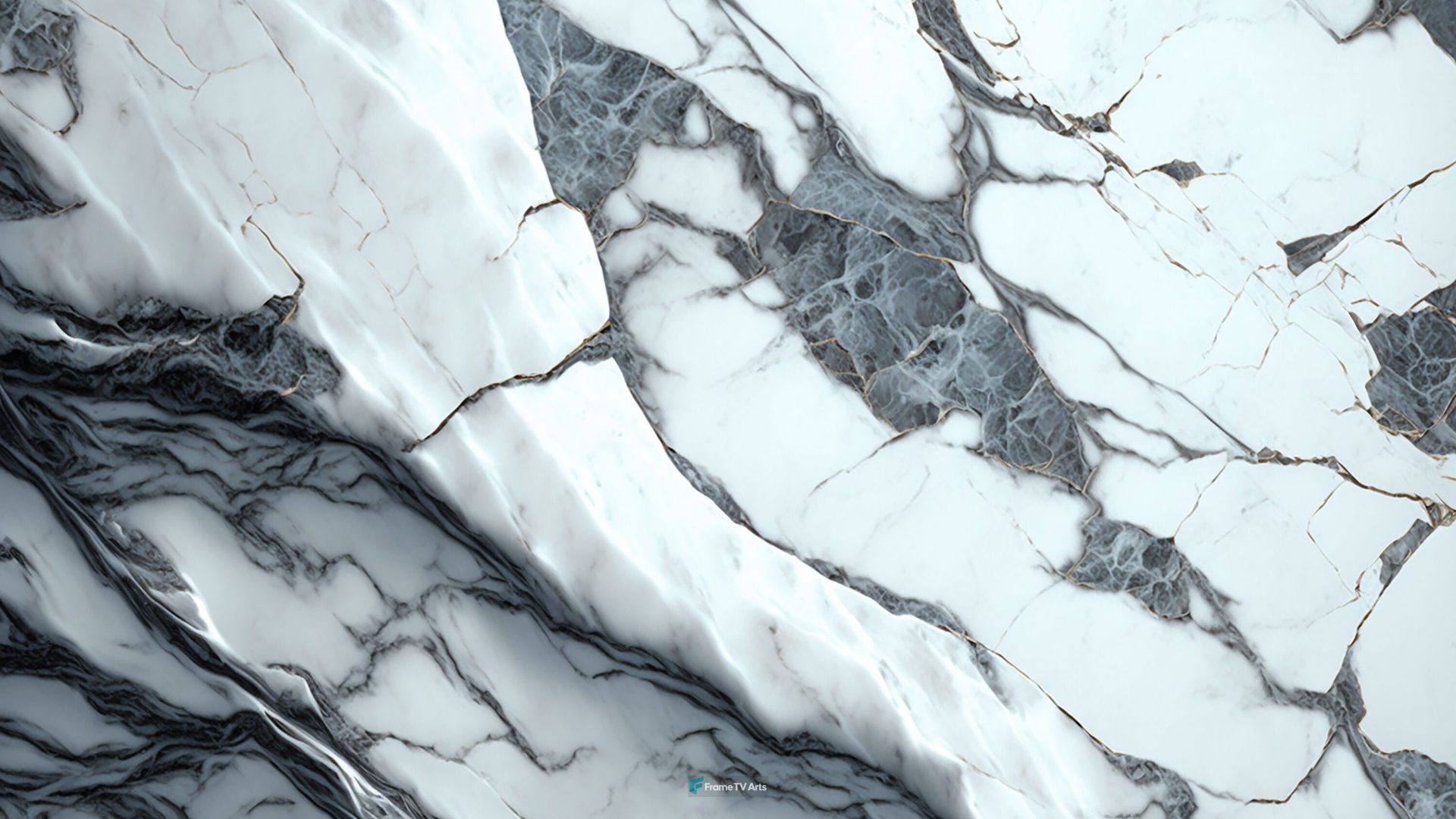 Elegant marble texture in natural pattern — Samsung Frame TV art