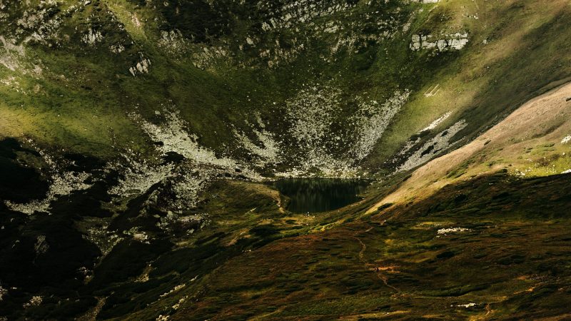 Green Mountain Lake — Samsung Frame TV art