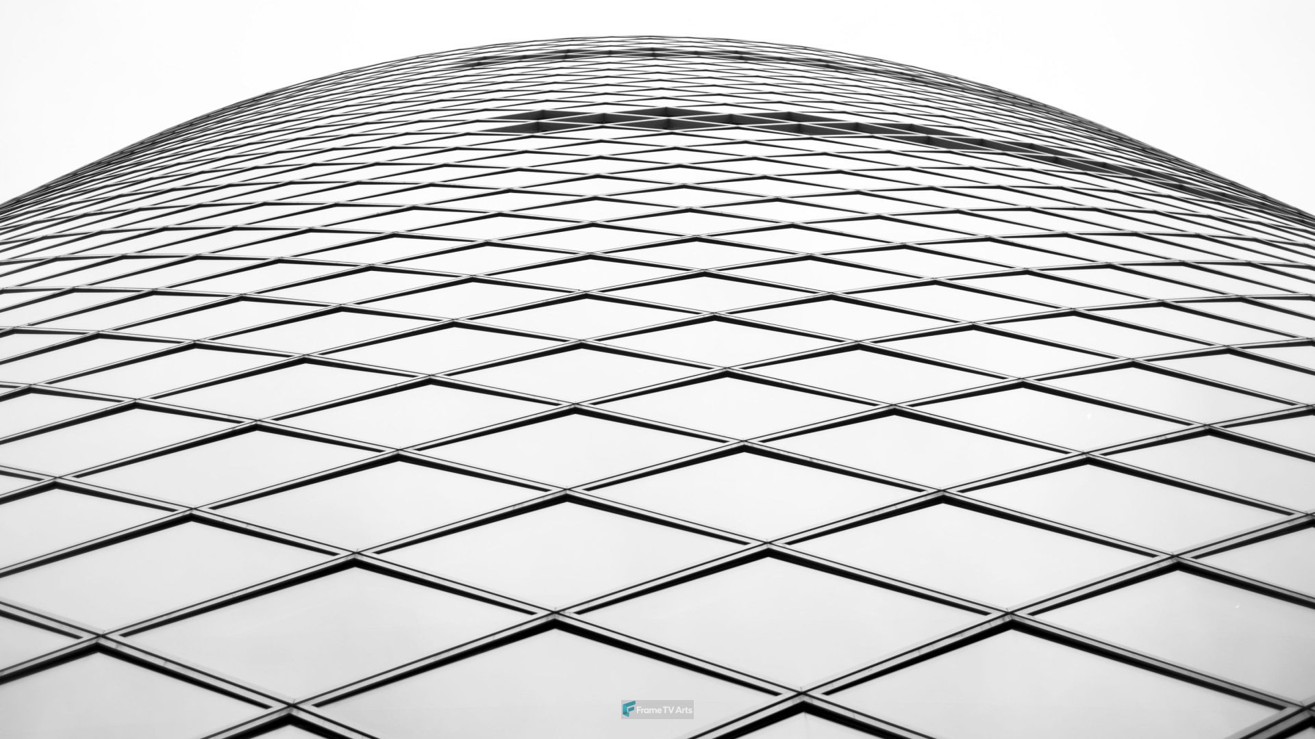 Glass Tower and Sky — Samsung Frame TV art
