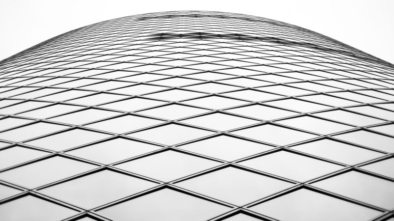Glass Tower and Sky — Samsung Frame TV art
