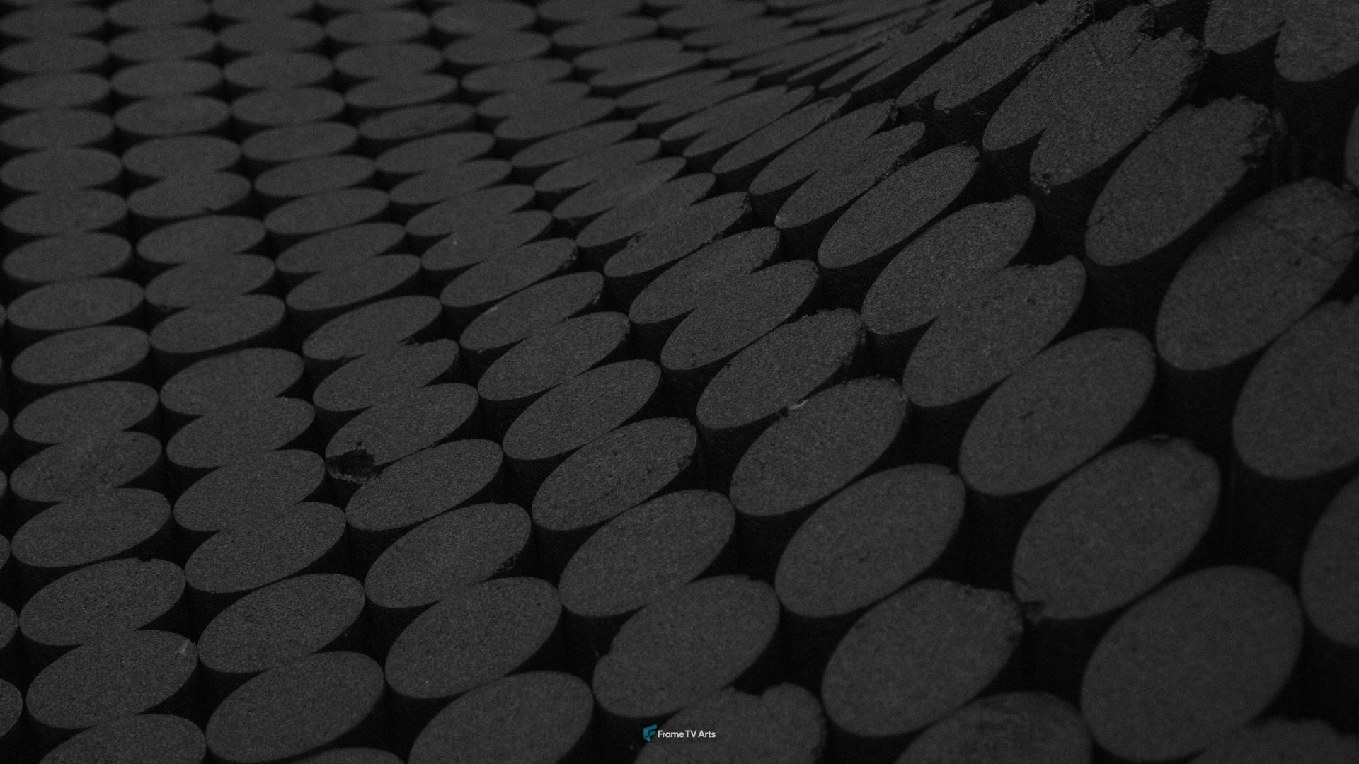 black and gray dotted surface — Samsung Frame TV art