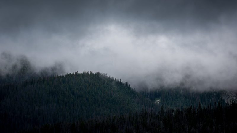 Fog over hills — Samsung Frame TV art