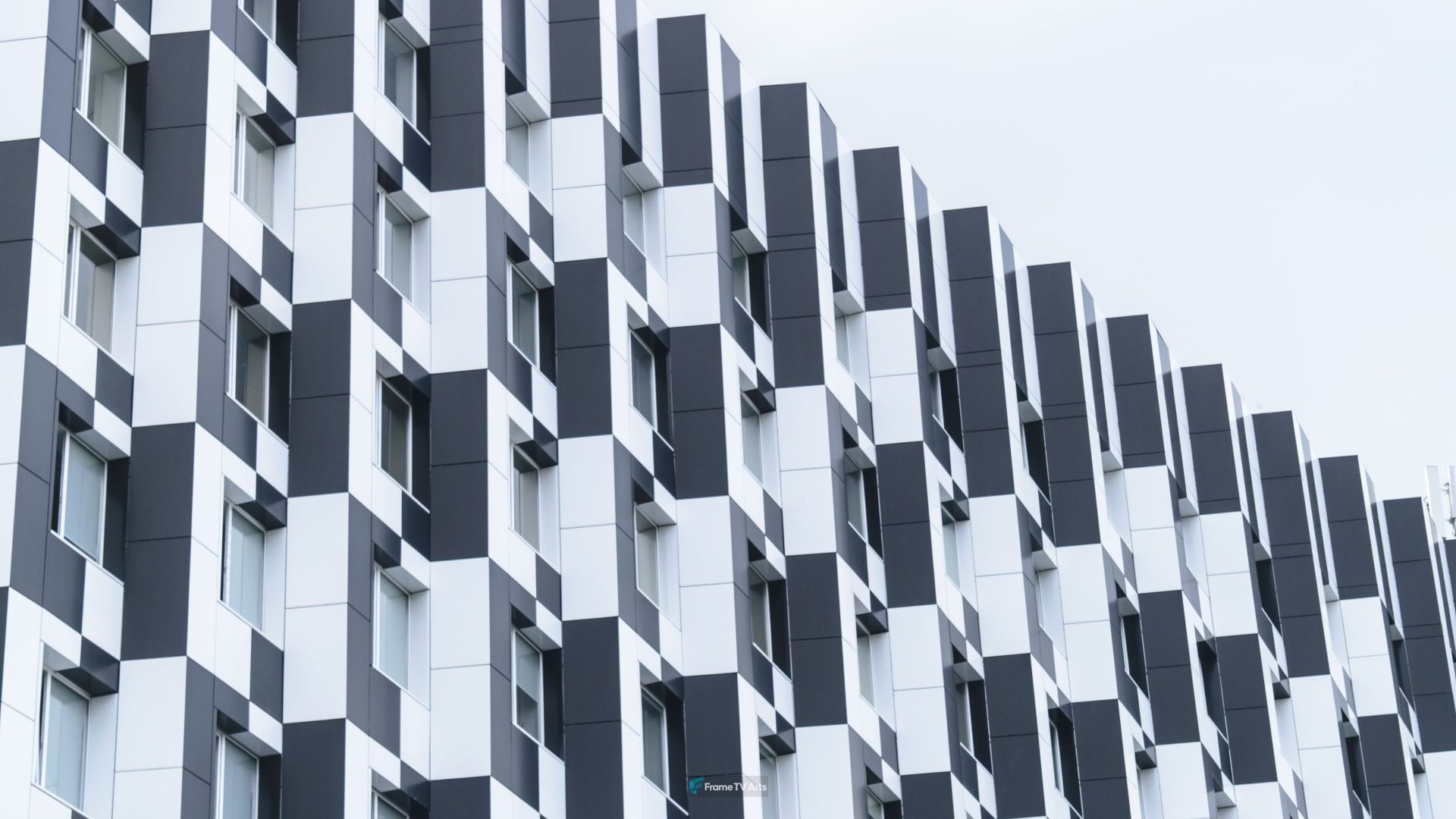 Modern Architect Building — Samsung Frame TV art