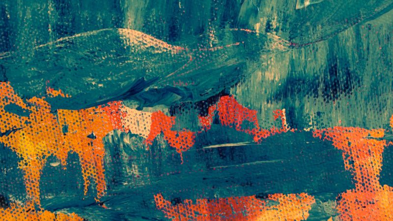 Bold abstract artwork with contrasting shades and texture — Samsung Frame TV art