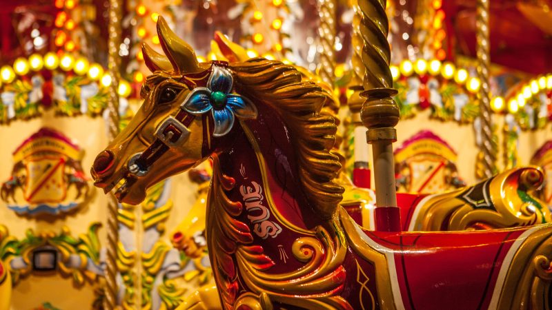 Fairground Horse Free Stock Photo — Samsung Frame TV art