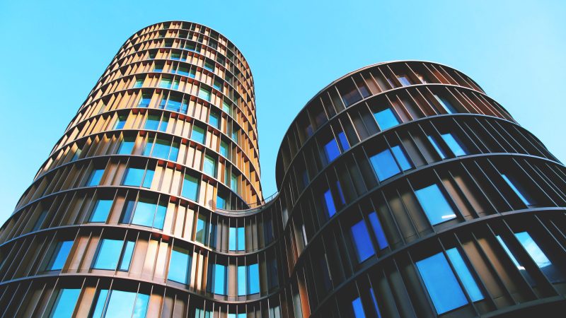 A tall building with many windows — Samsung Frame TV art