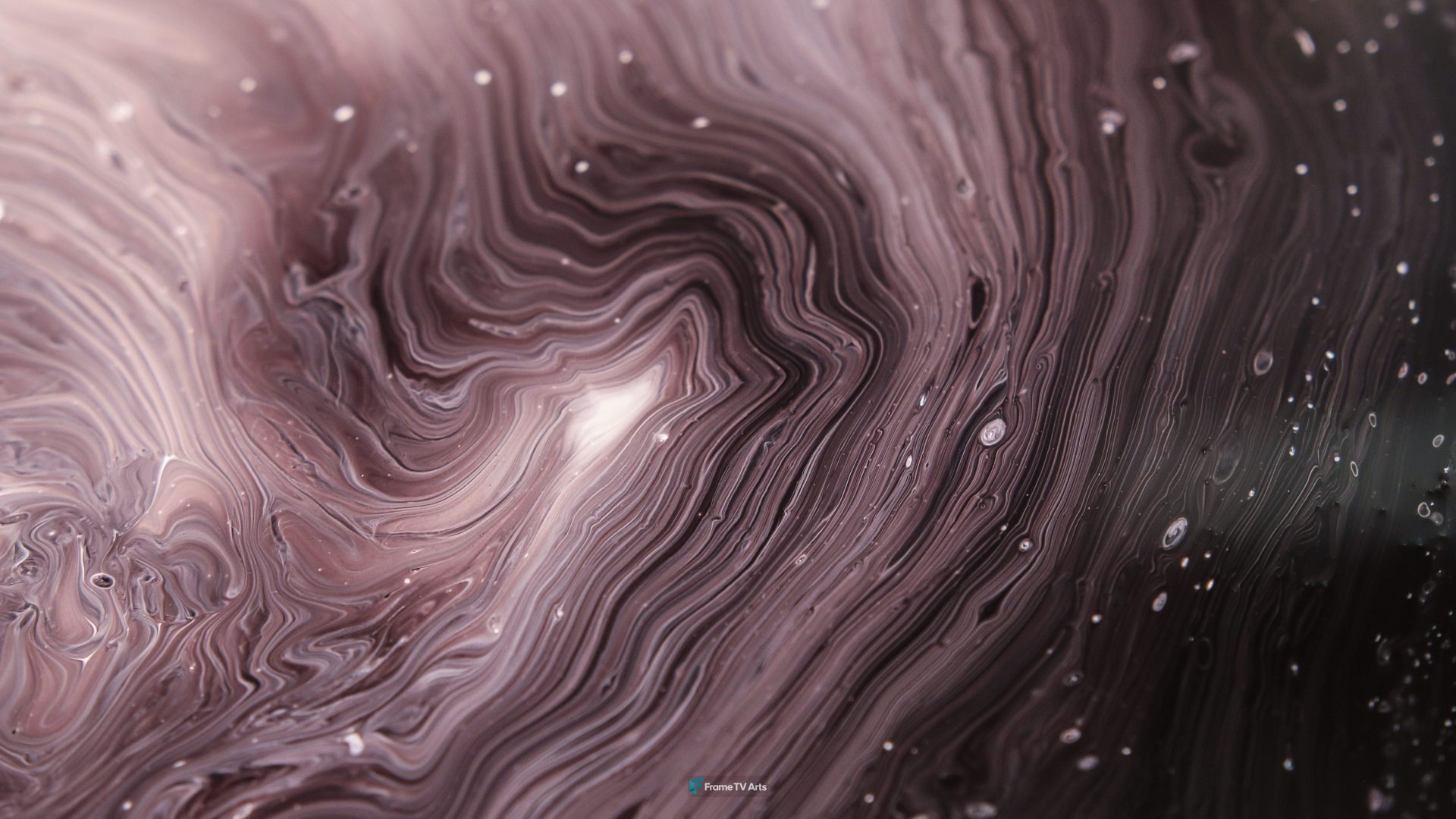 macrophotography of water — Samsung Frame TV art