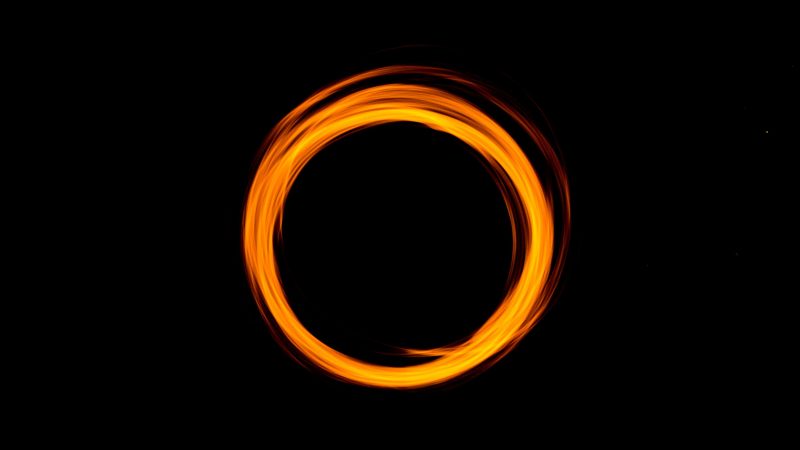 timelapse photography of fire — Samsung Frame TV art