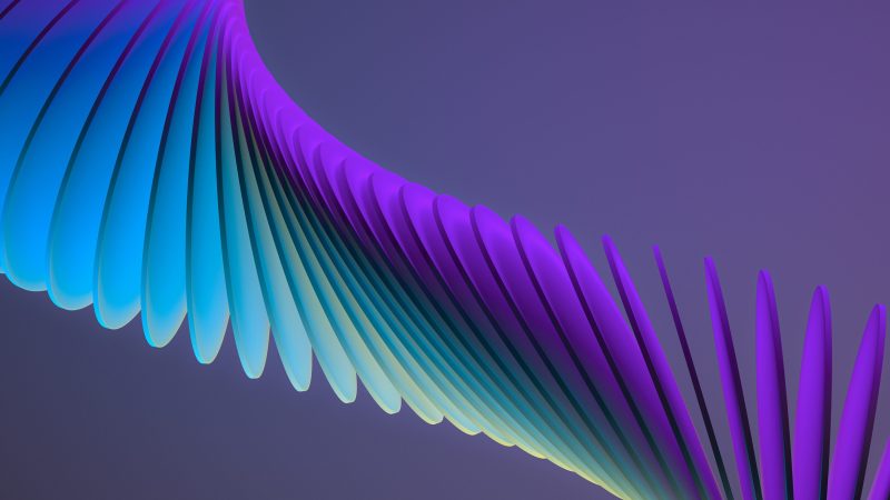 pink green and blue abstract painting — Samsung Frame TV art