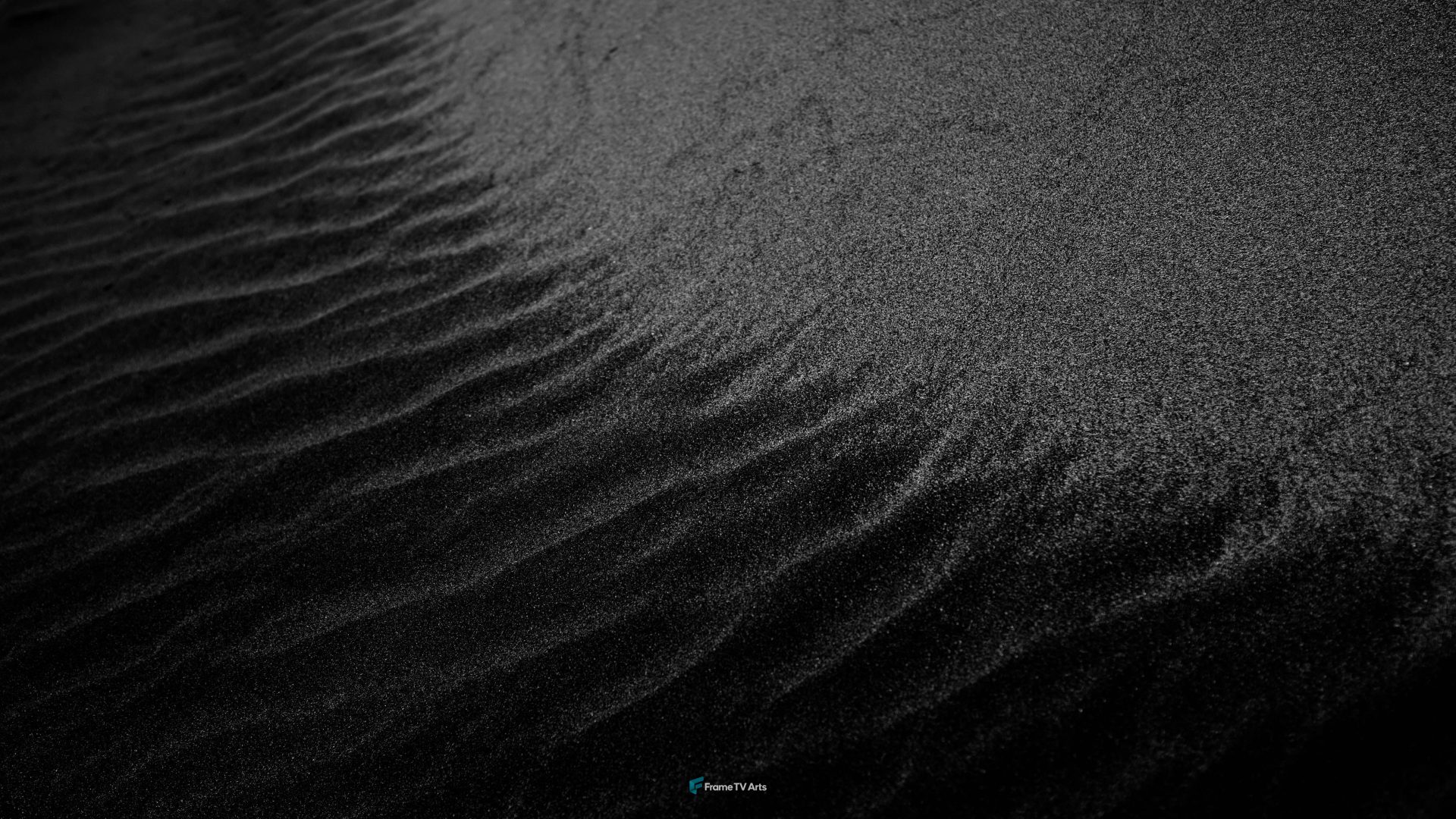 grayscale photography of sand — Samsung Frame TV art
