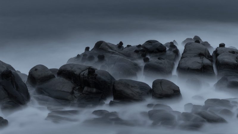 gray rocks — Samsung Frame TV art