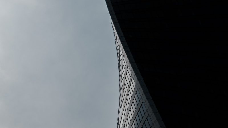low angle photography of high rise building — Samsung Frame TV art