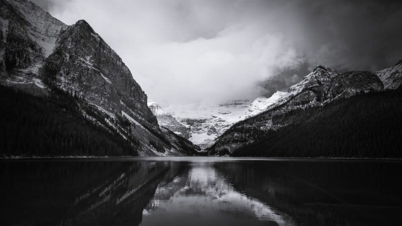 mountain cover with snow photography — Samsung Frame TV art
