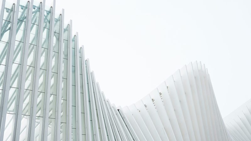 photo of white painted building at daytime — Samsung Frame TV art