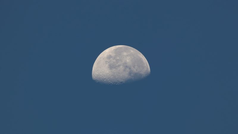 half moon view — Samsung Frame TV art
